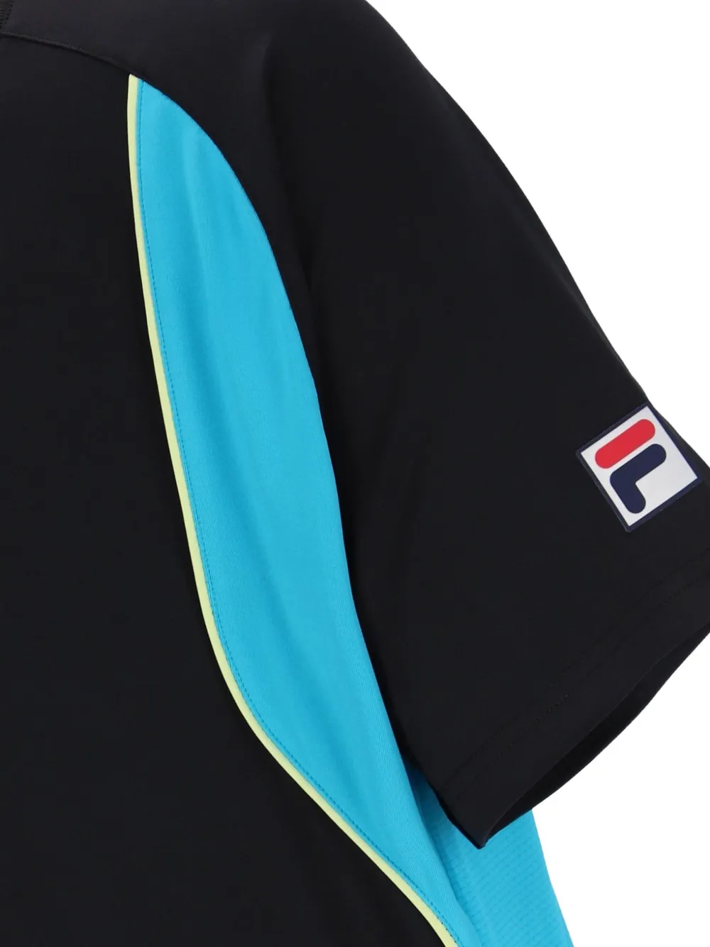 Fila Backspin T-shirt met logopatch Zwart