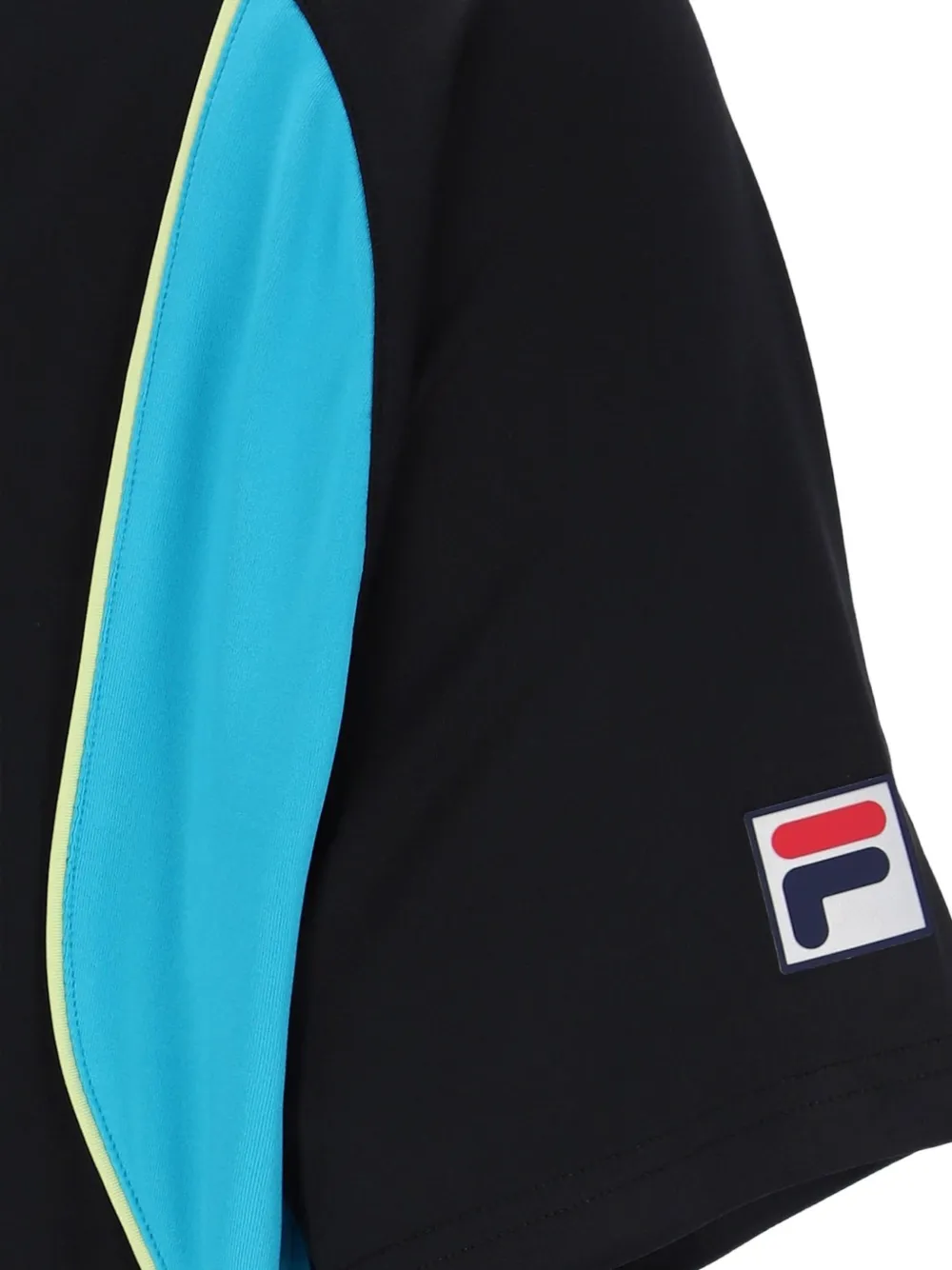 Fila Backspin T-shirt met logopatch Zwart