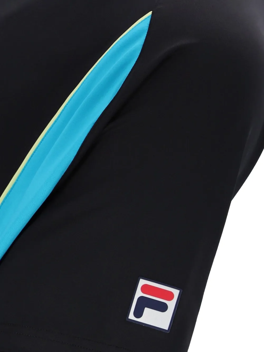 Fila Backspin T-shirt met logopatch Zwart