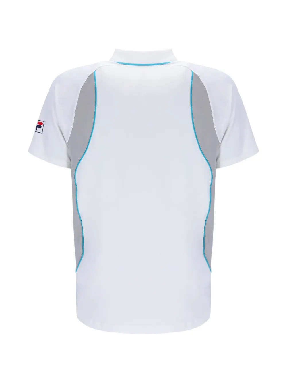 Fila Harrison poloshirt met vlakken Wit