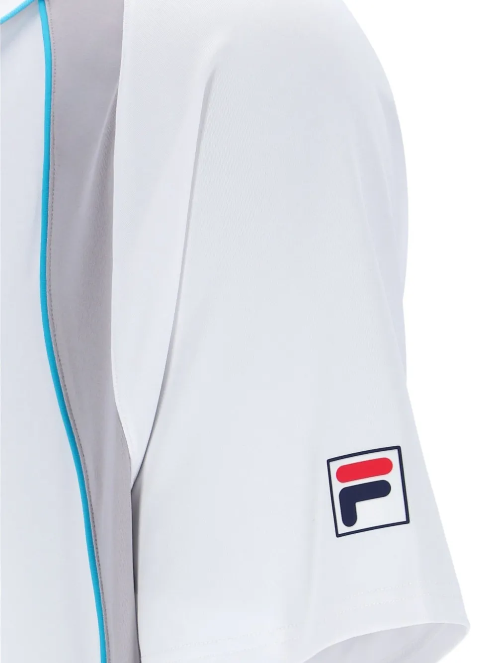 Fila Harrison poloshirt met vlakken Wit
