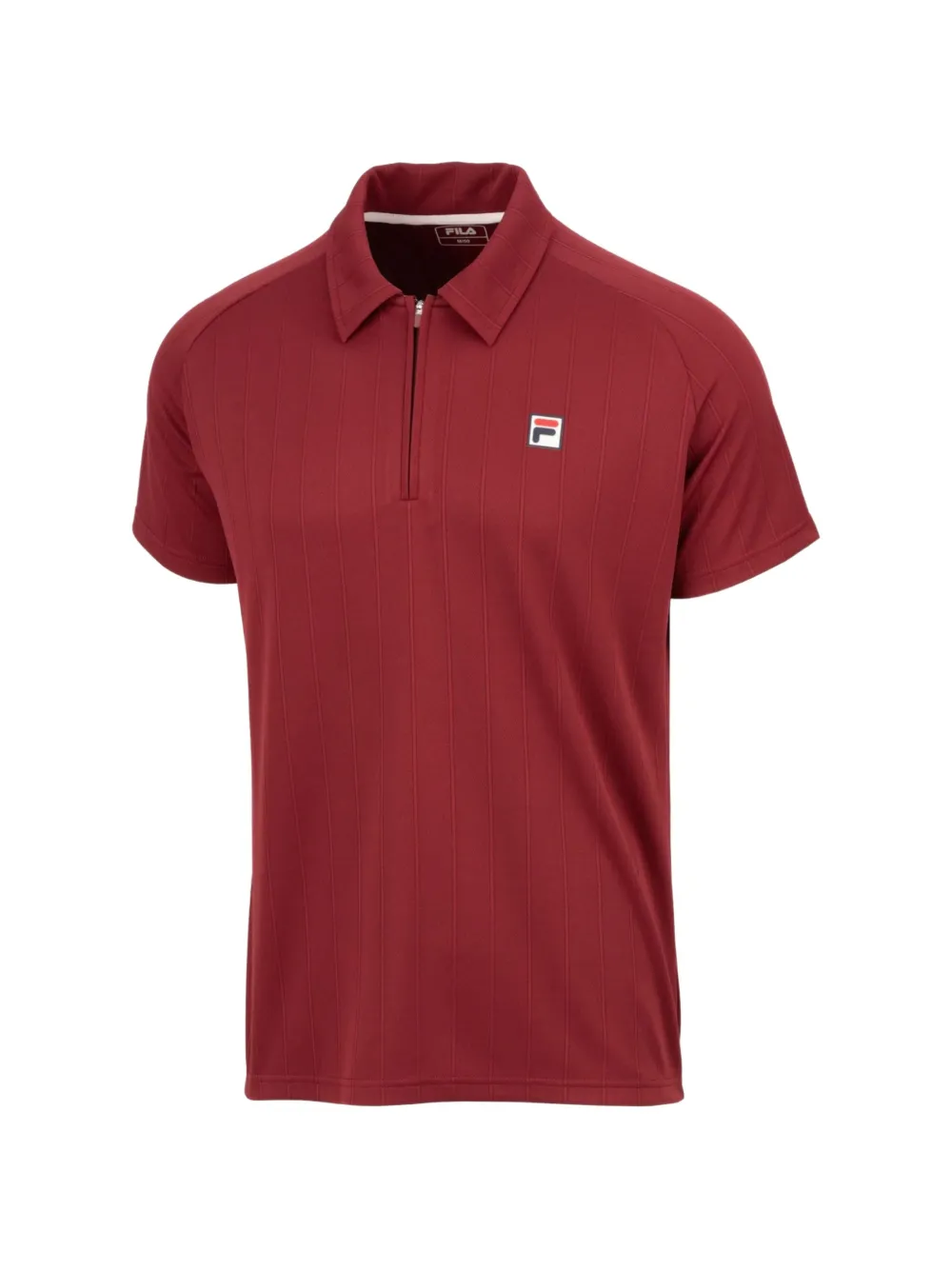 Fila Harry Poloshirt mit Nadelstreifen - Rot