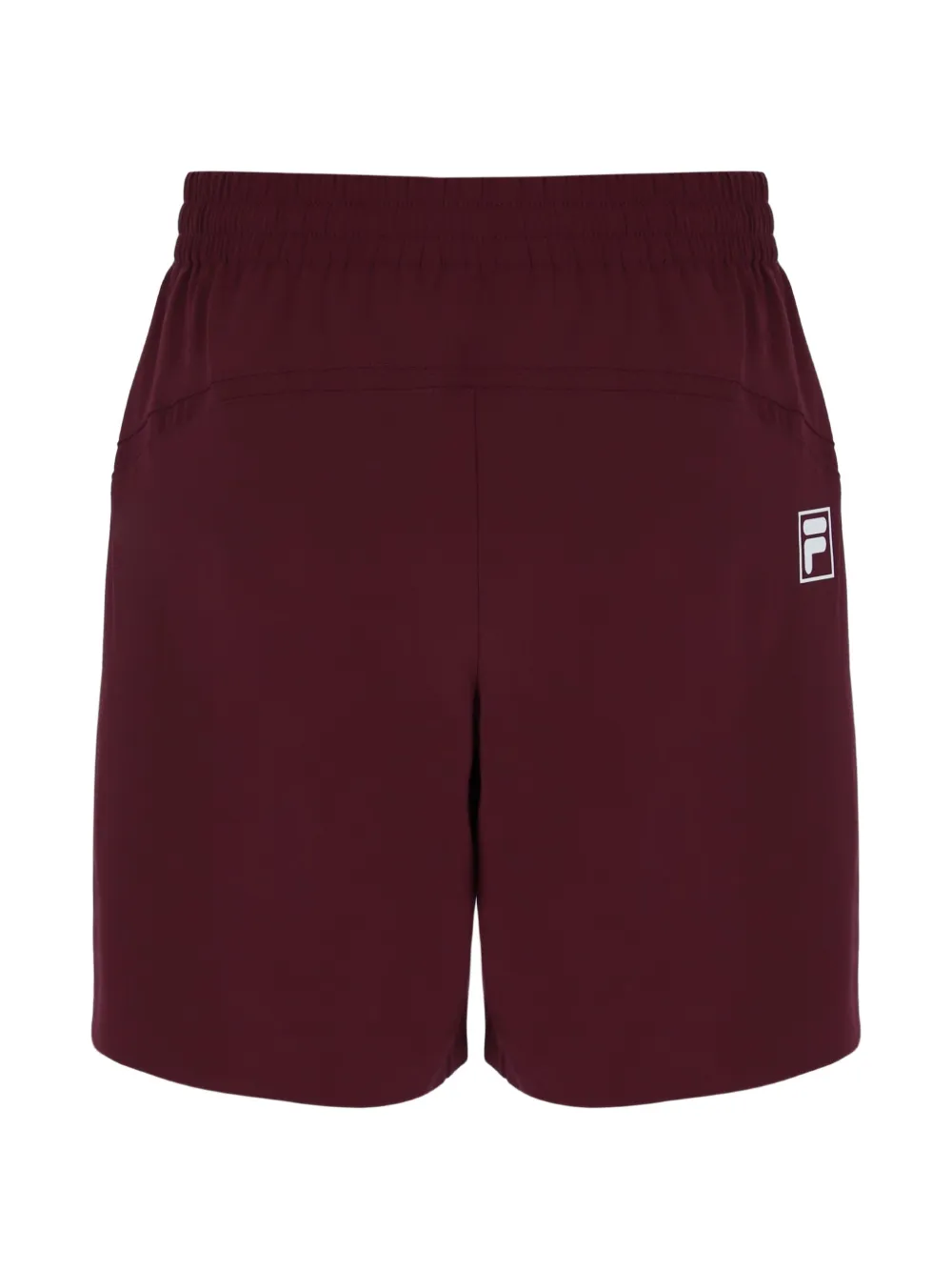 Fila Wine elastische shorts met logopatch Rood