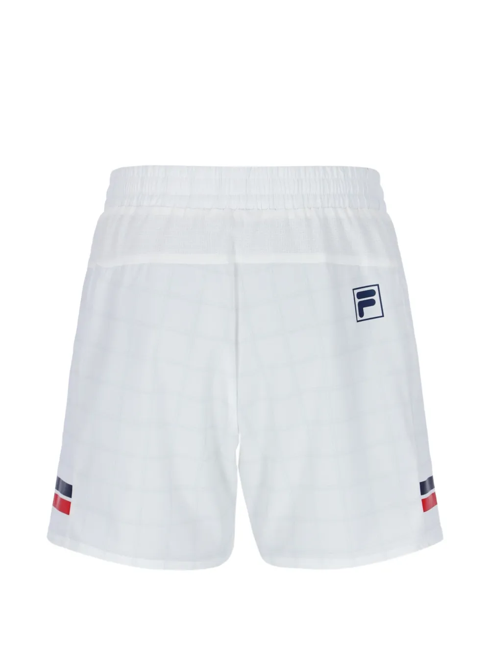  Fila Bermudas A Cuadros - Blanco 