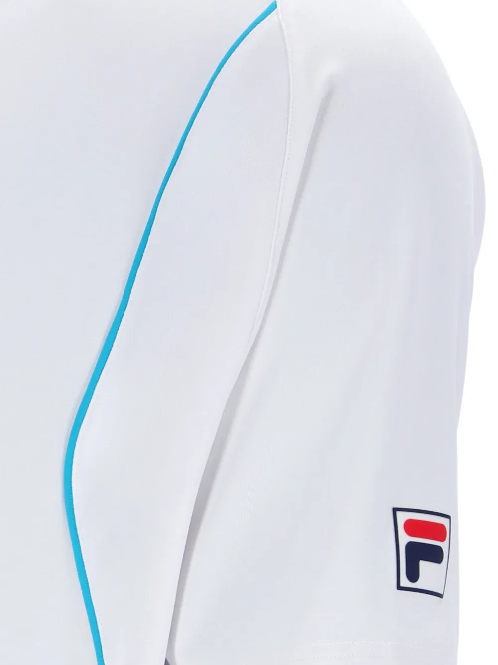 Fila Backspin T-shirt met contrasterende afwerking Wit