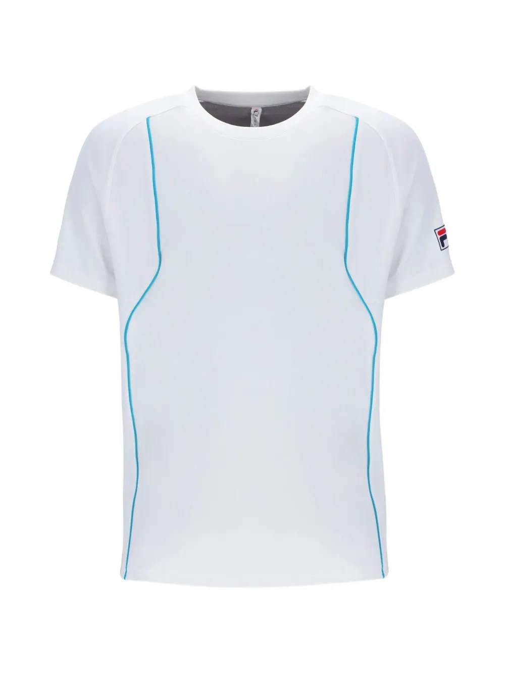Fila T-shirt Backspin con profili a contrasto - Bianco