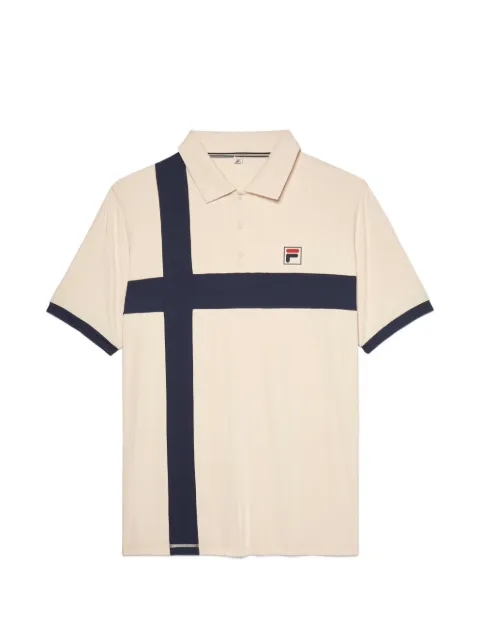 Fila Pro Tennis Heritage pin-stripe polo shirt