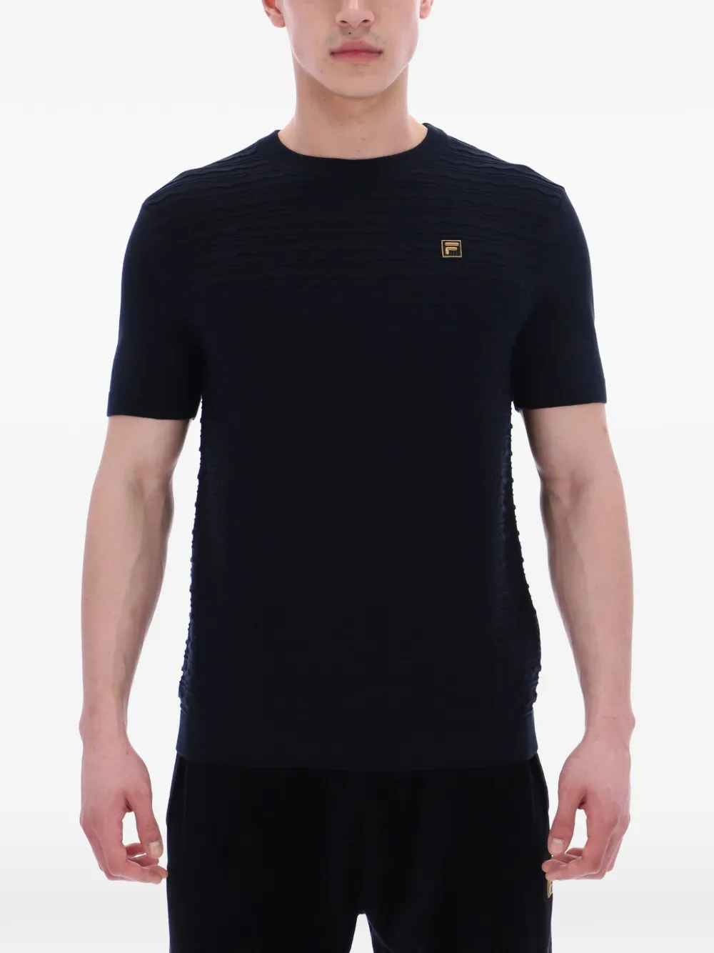 Fila T-shirt Zwart