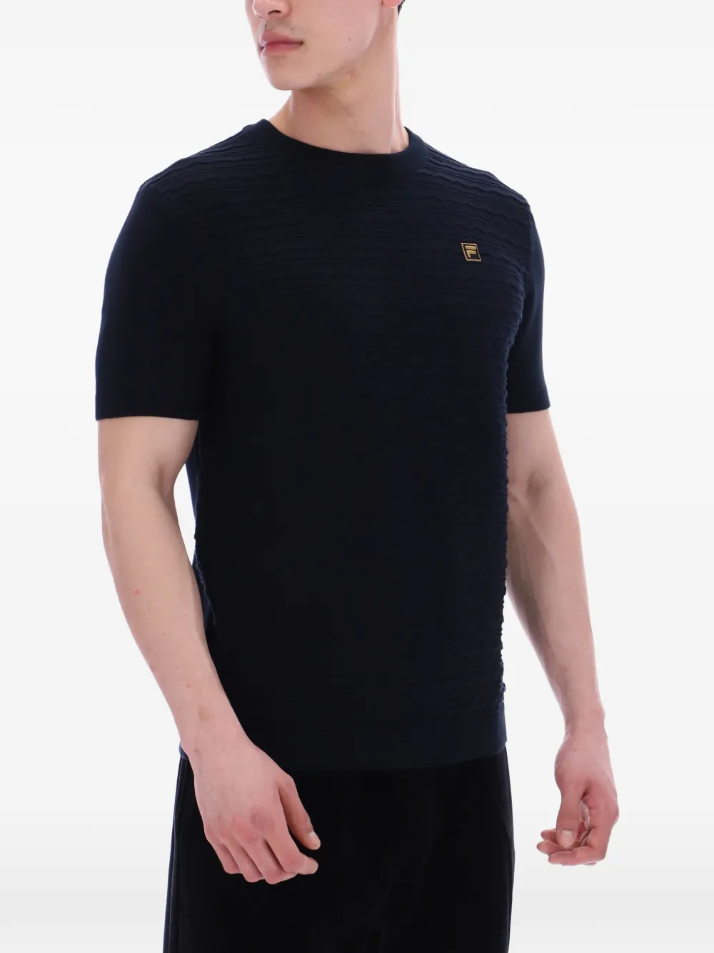Fila T-shirt Zwart