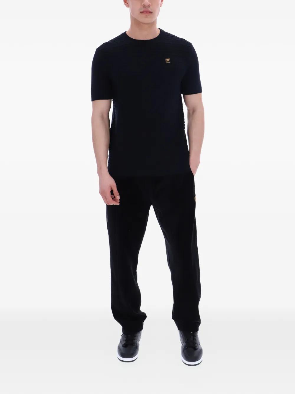 Fila T-shirt Zwart