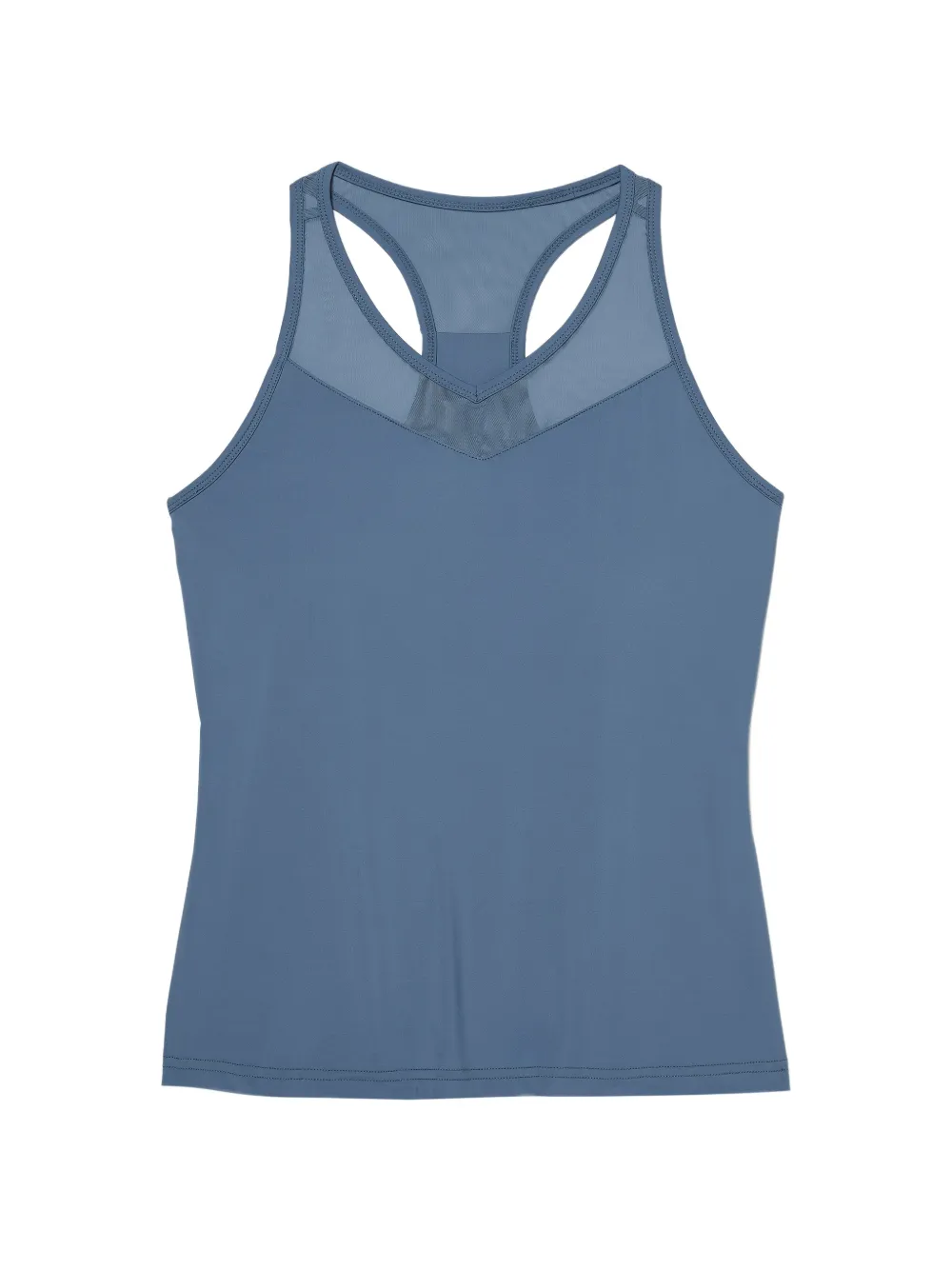 Fila Top con inserti in rete - Blu