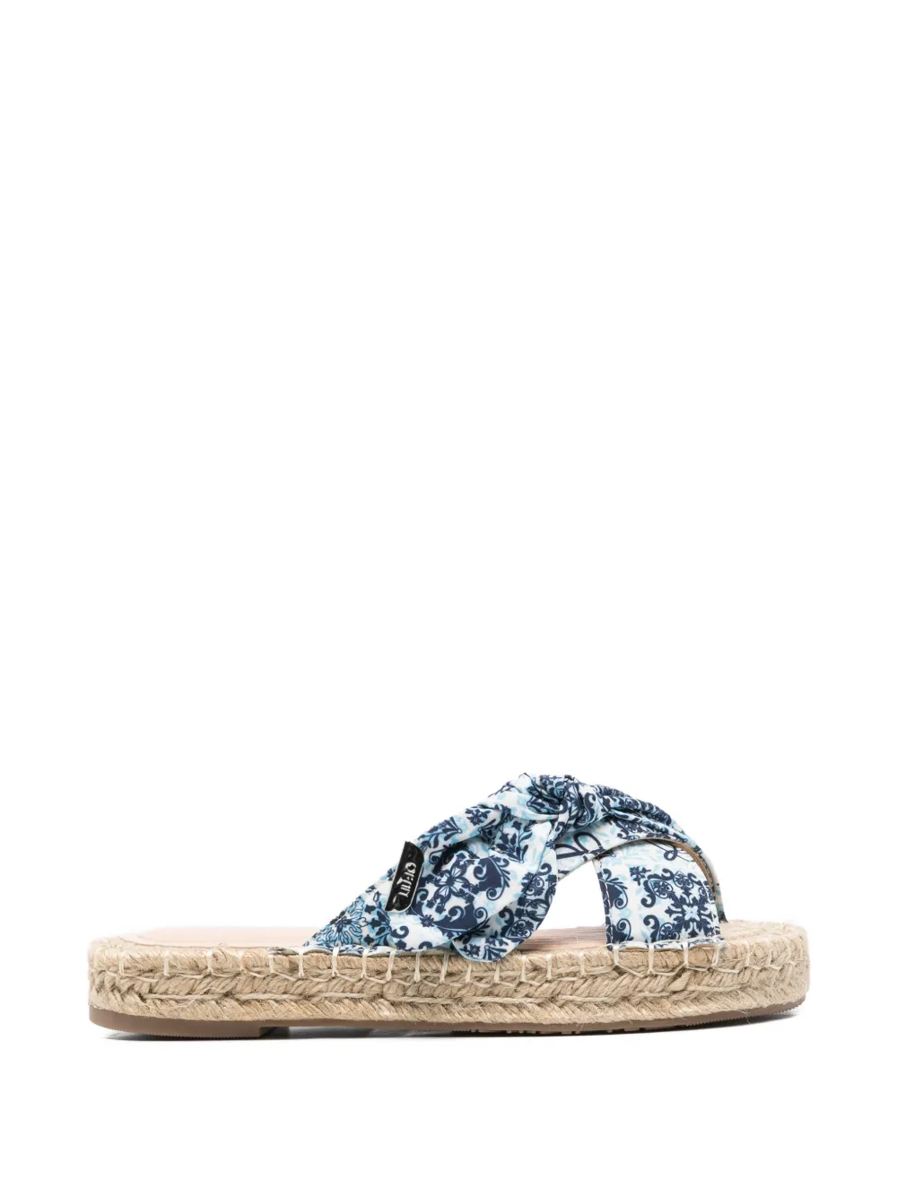 LIU JO Sandali con stampa paisley - Blu