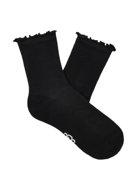 UGG Karsyn lettuce-edge socks