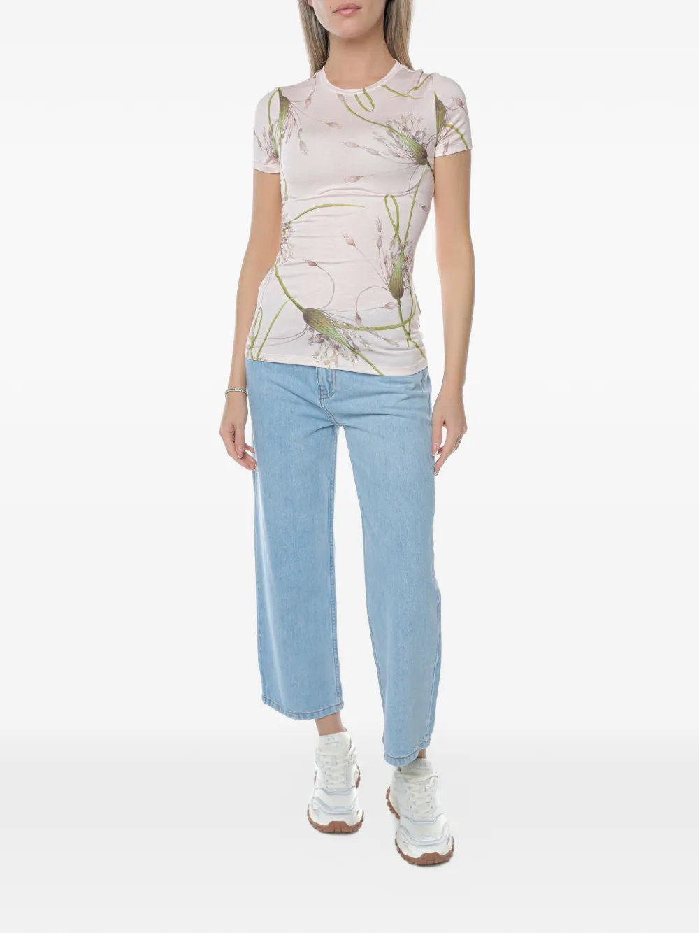 Ted Baker T-shirt met bloemenprint Roze