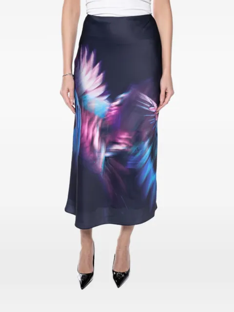 Ted Baker Gilao bias-cut skirt