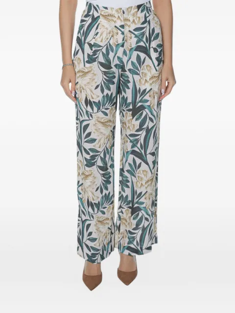 Ted Baker Griesha floral-print straight-leg trousers