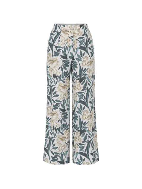 Ted Baker pantalones rectos Griesha con estampado floral