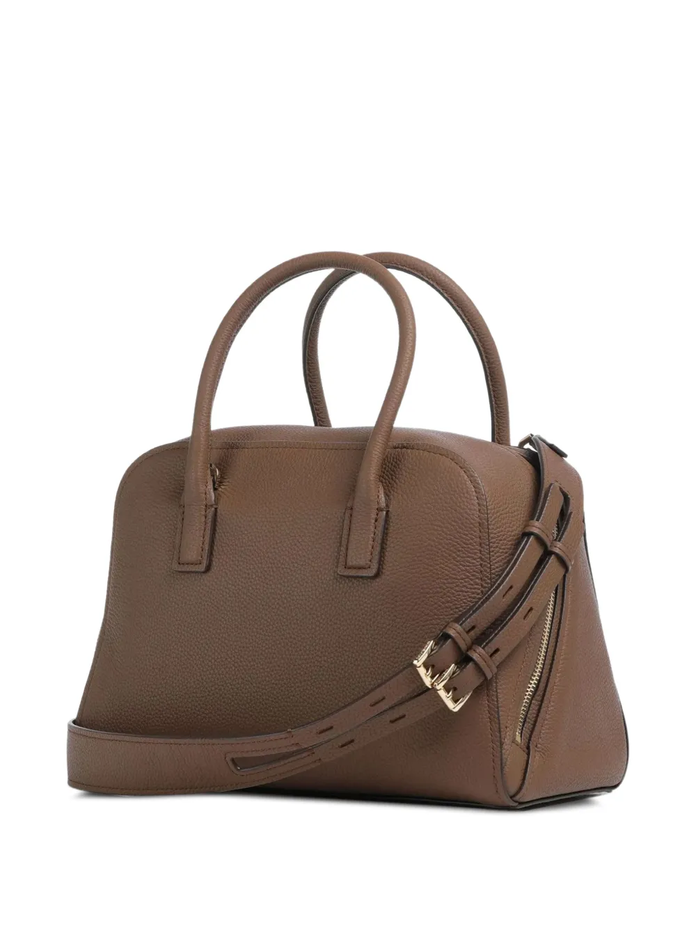 Michael Kors Ashton pebbled-leather tote bag - Braun