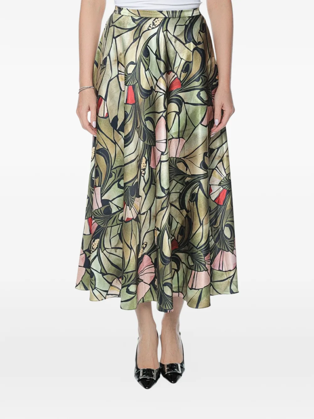 Ted Baker Alhie midi skirt - Nero