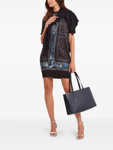 Ted Baker Azzala floral-print boxy dress