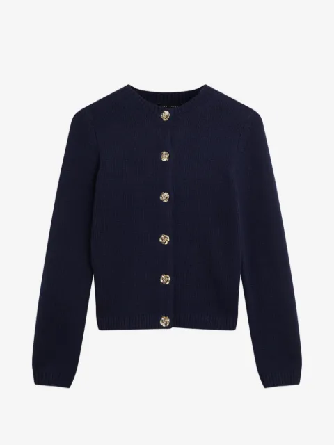 Ted Baker Jaycey rose-button cardigan