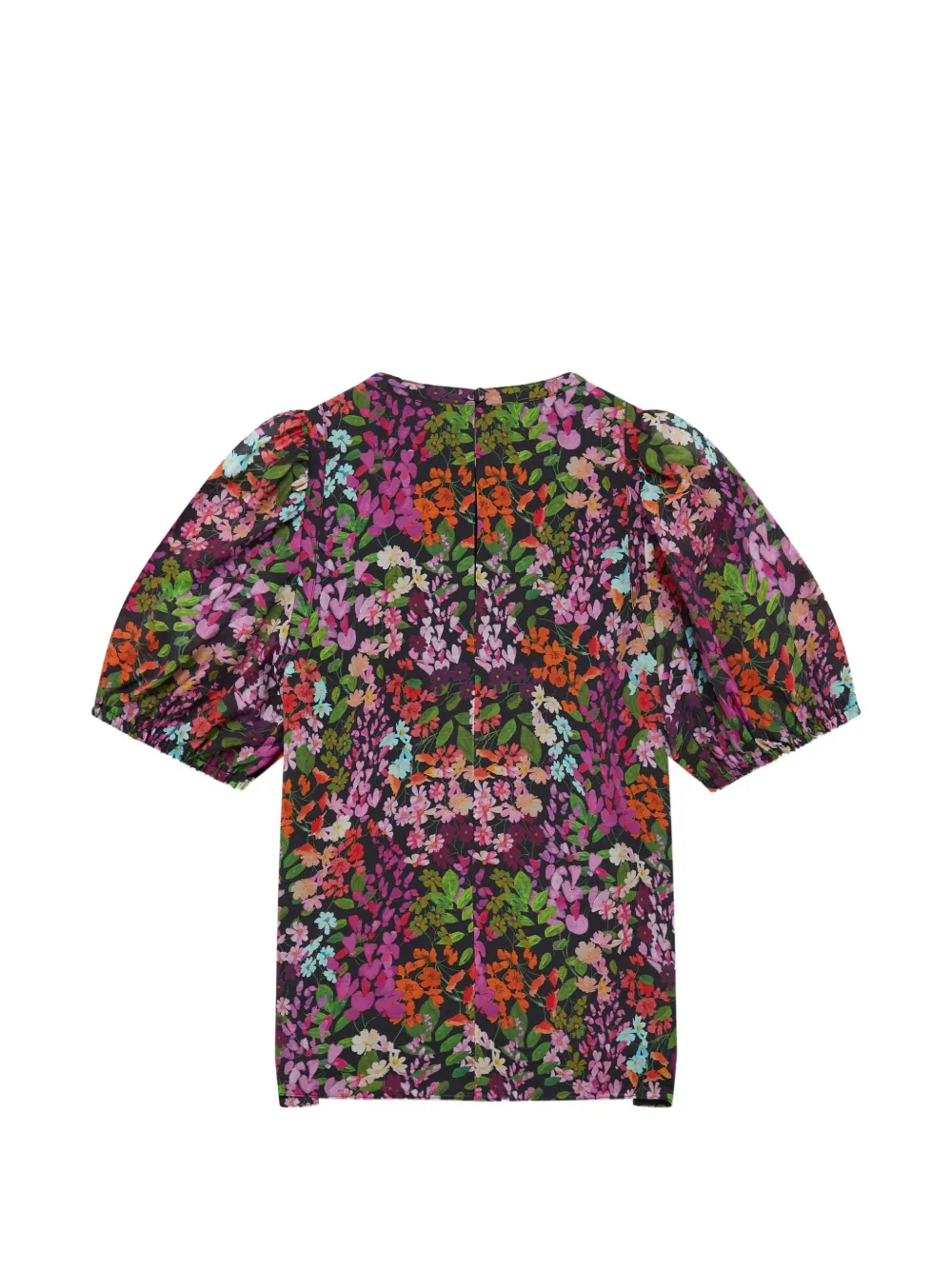 Ted Baker Hahtie top met pofmouwen Zwart