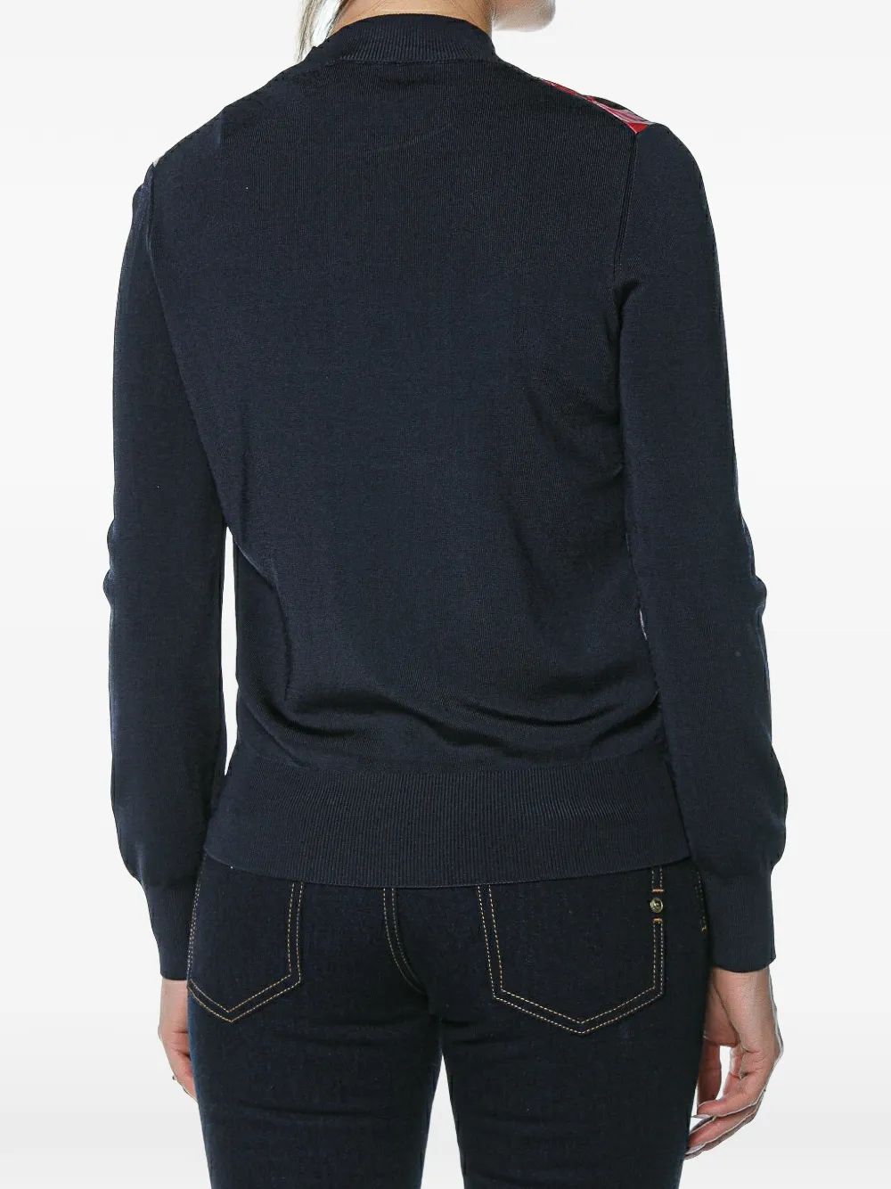 Ted Baker floral-print Remmiia sweater Blauw