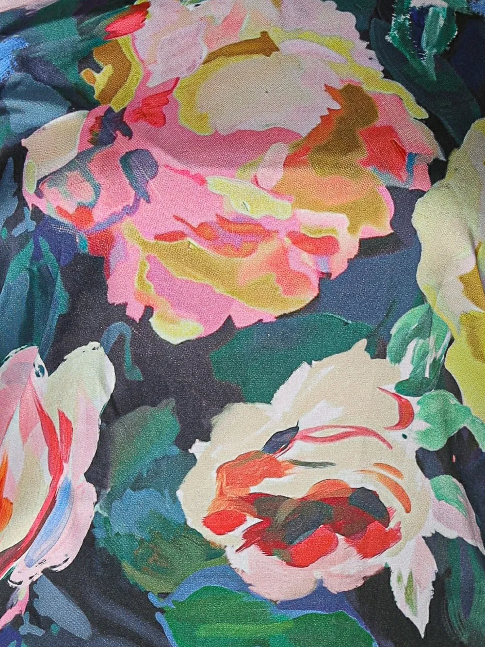 Ted Baker floral-print Remmiia sweater Blauw