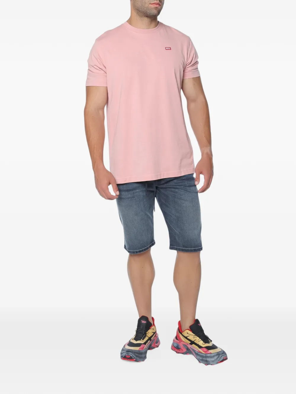 Diesel D-Krooley-Short Jogg shorts Blauw
