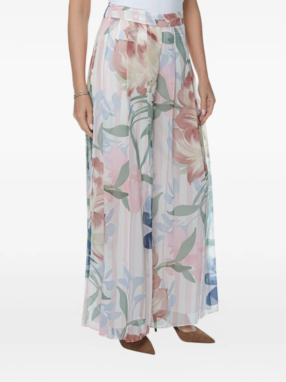  Ted Baker Pantaloni A Palazzo Hurta - Rosa 