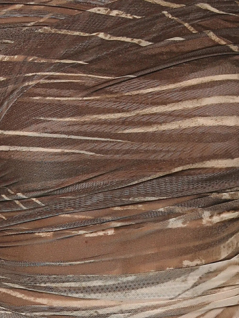 Just Cavalli ruffled zebra-print top Bruin