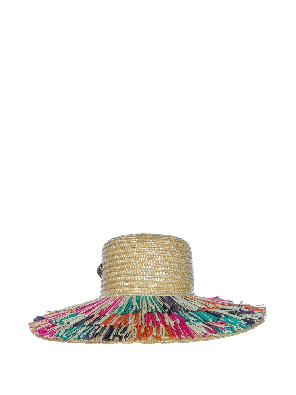 Kurt Geiger London Raffia Wide Brim Hat - MULT/OTHER