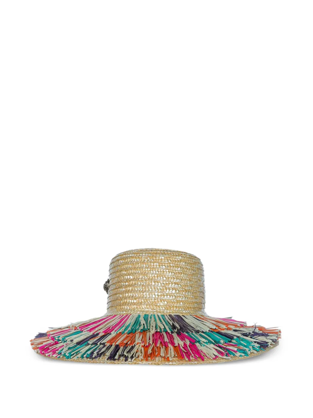 Kurt Geiger London Raffia Wide Brim Hat - MULT/OTHER