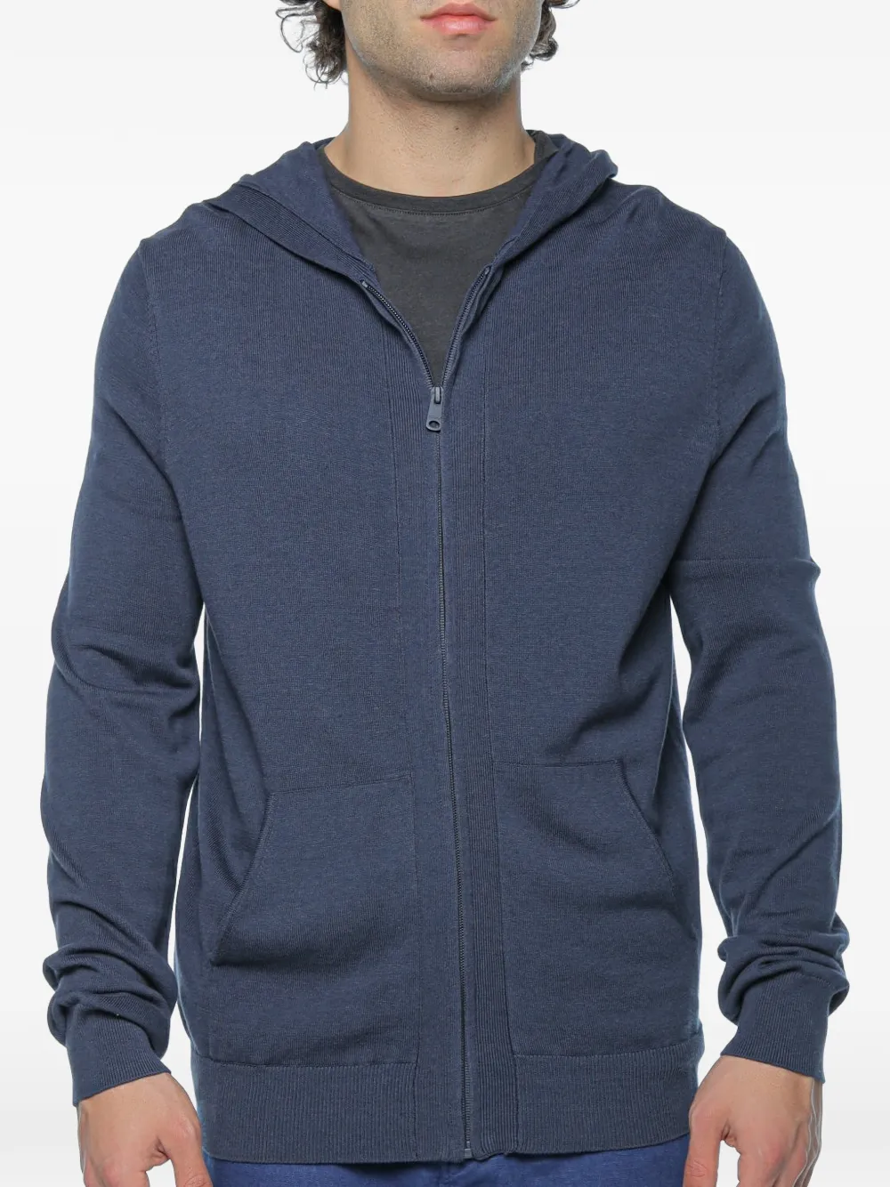 Ecoalf Kirkia zip-up hoodie - Blu