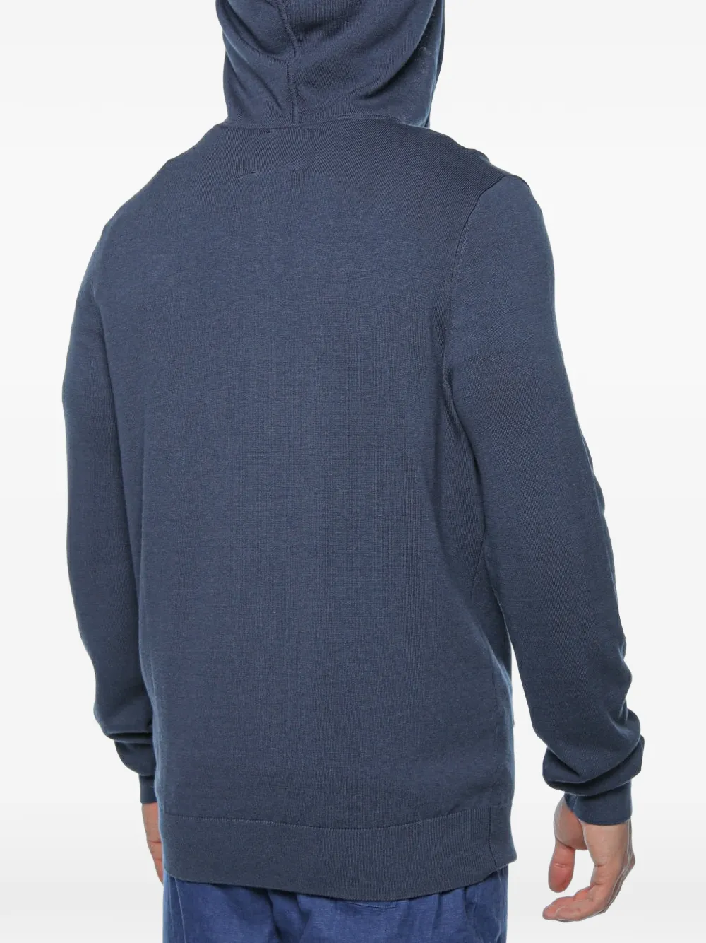 Ecoalf Kirkia hoodie met rits Blauw