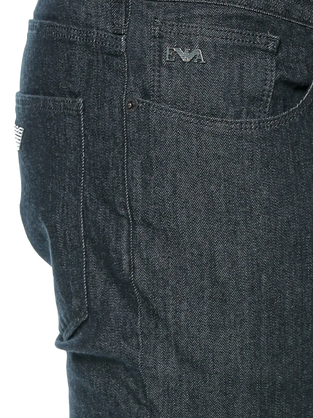 Emporio Armani Slim-fit jeans Zwart