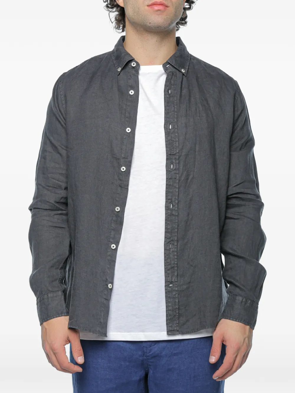 Ecoalf Malibu button-down shirt - Grigio