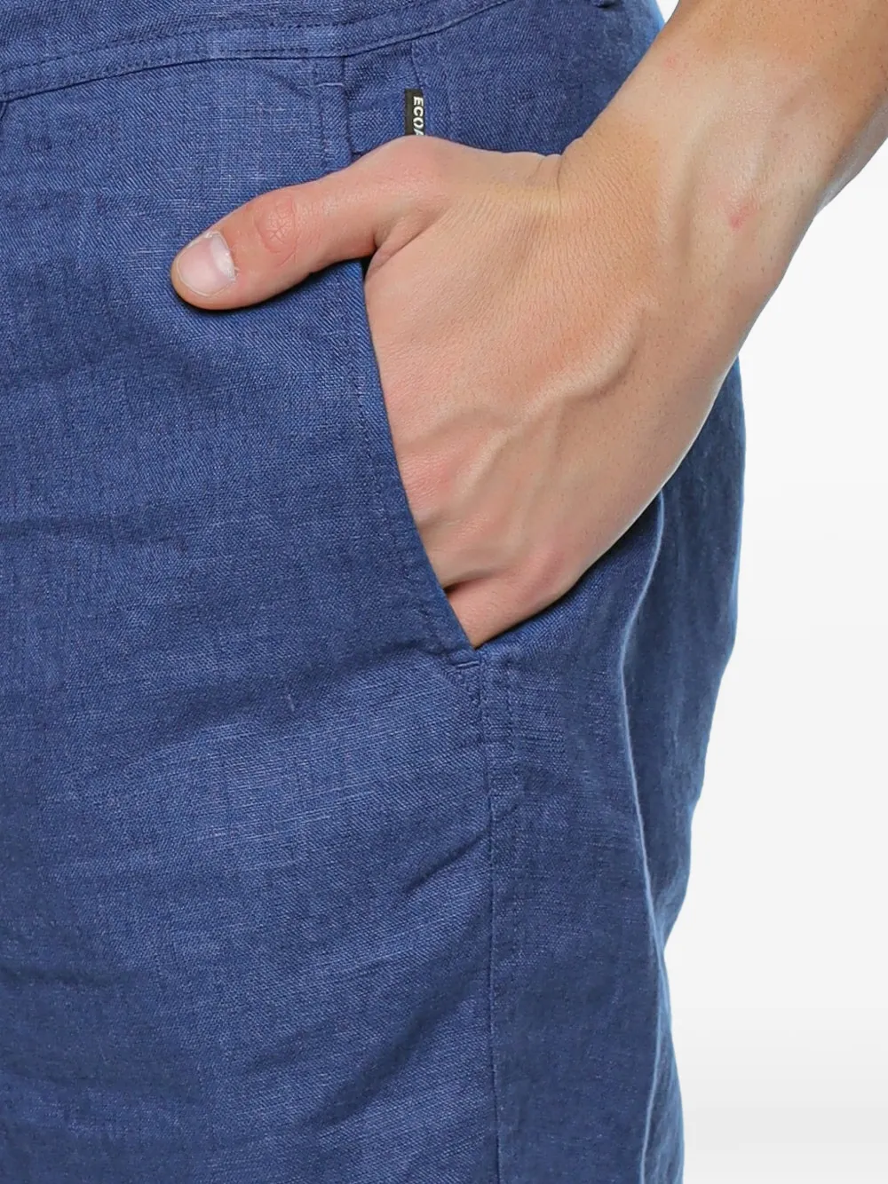 Ecoalf Tika shorts van biologisch linnen Blauw