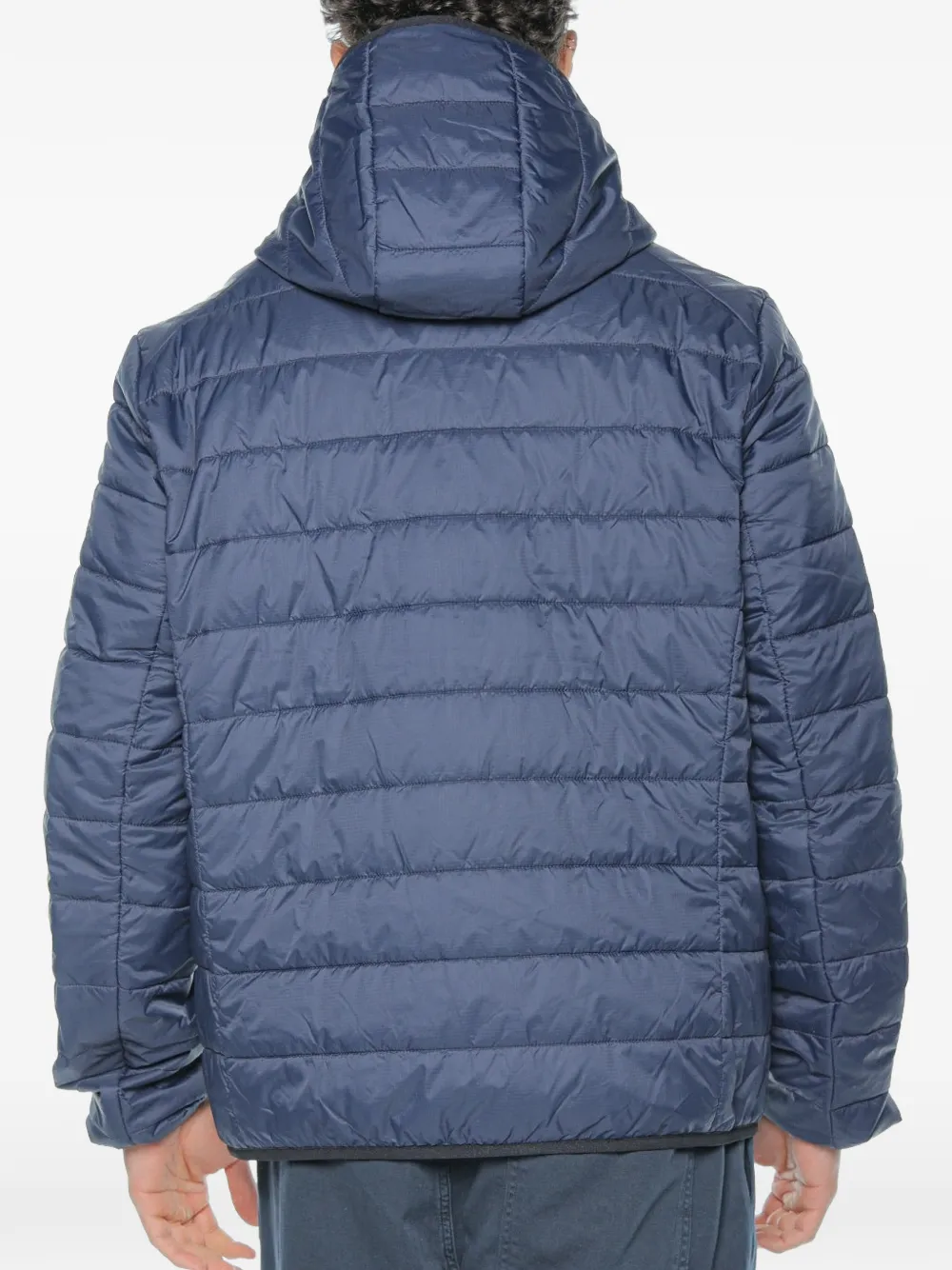 Ecoalf Atlantico gewatteerd jack Blauw