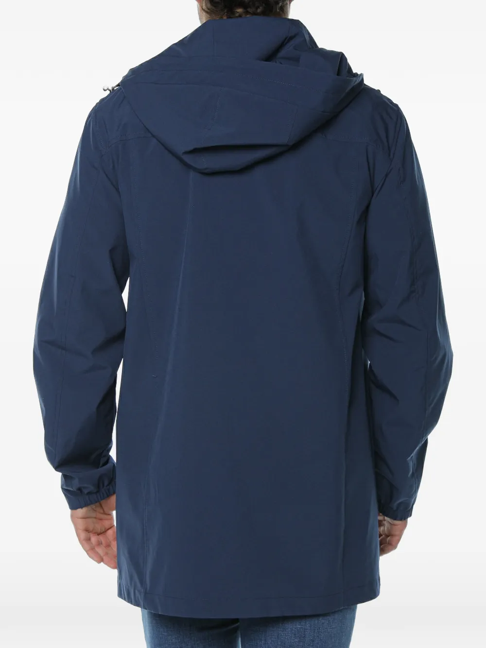 Trussardi hooded jacket Blauw