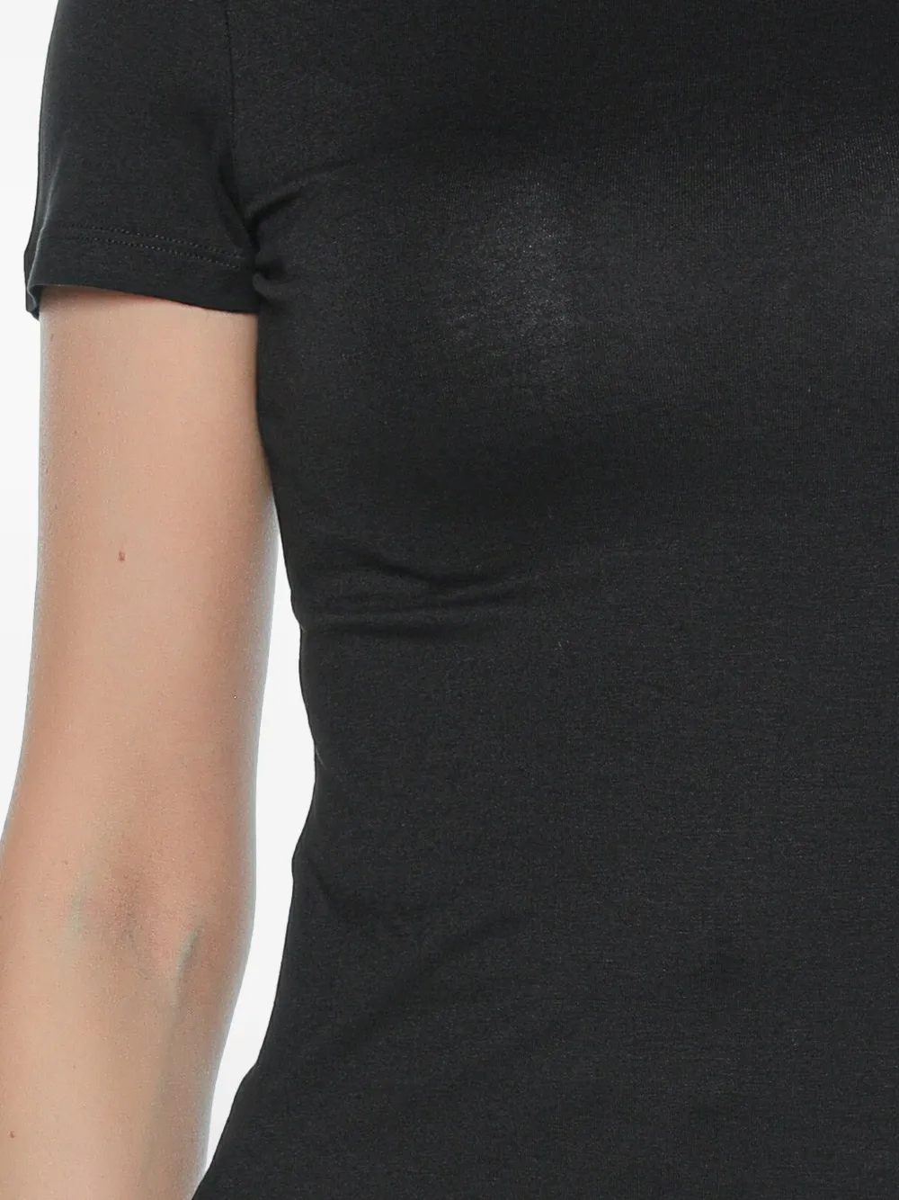 Ted Baker Larnaa getailleerd T-shirt Zwart