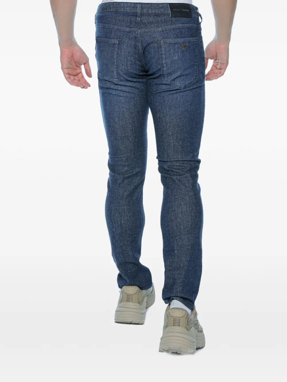 Emporio Armani J06 slim-fit jeans Blauw