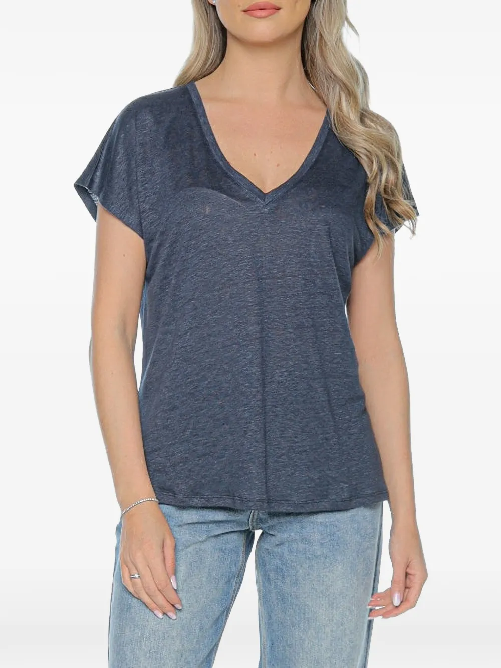 Ecoalf Arendal V-neck T-shirt - Toni neutri