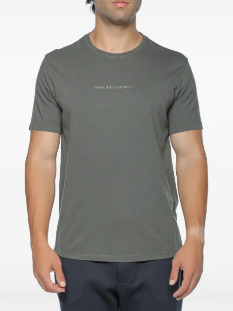 Ecoalf slogan-print T-shirt