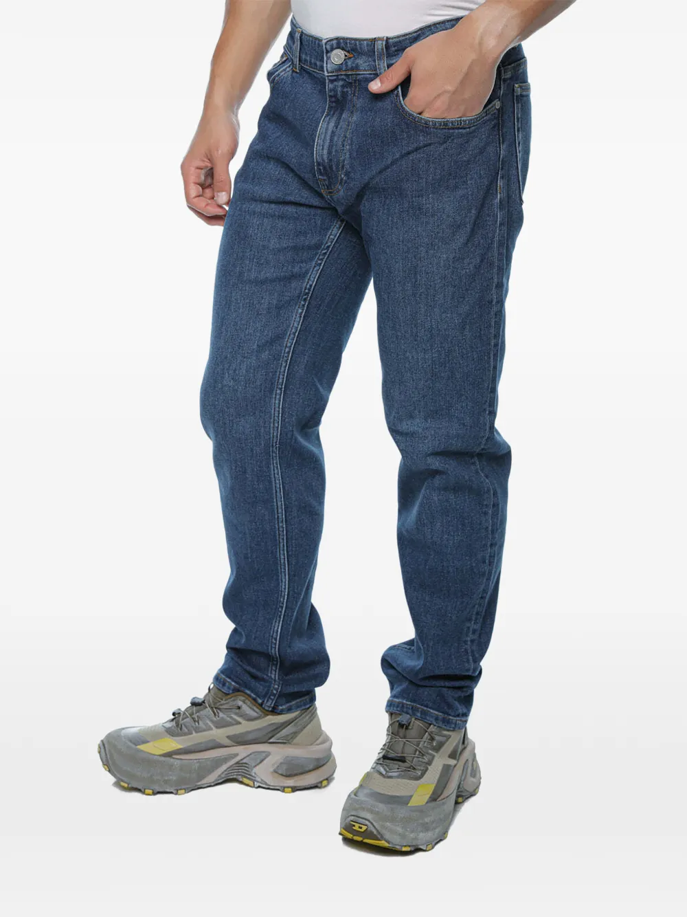 Trussardi straight-leg jeans - Blu