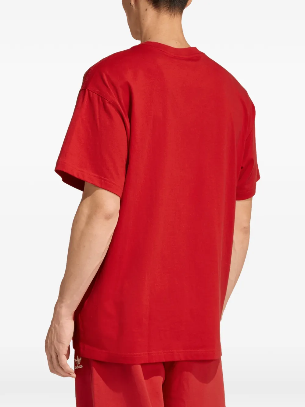 adidas Trefoil Essentials T-shirt Rood