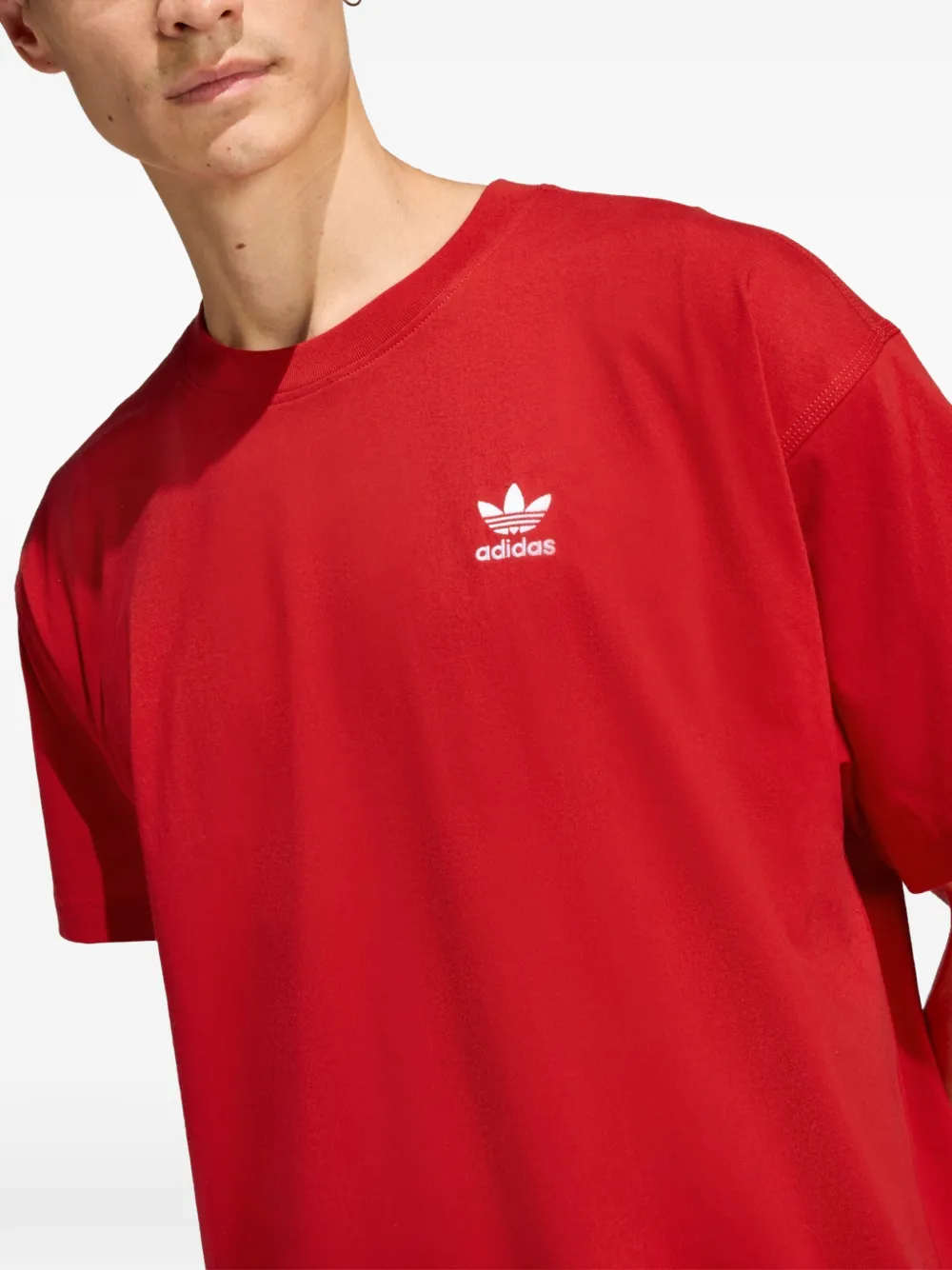 adidas Trefoil Essentials T-shirt Rood
