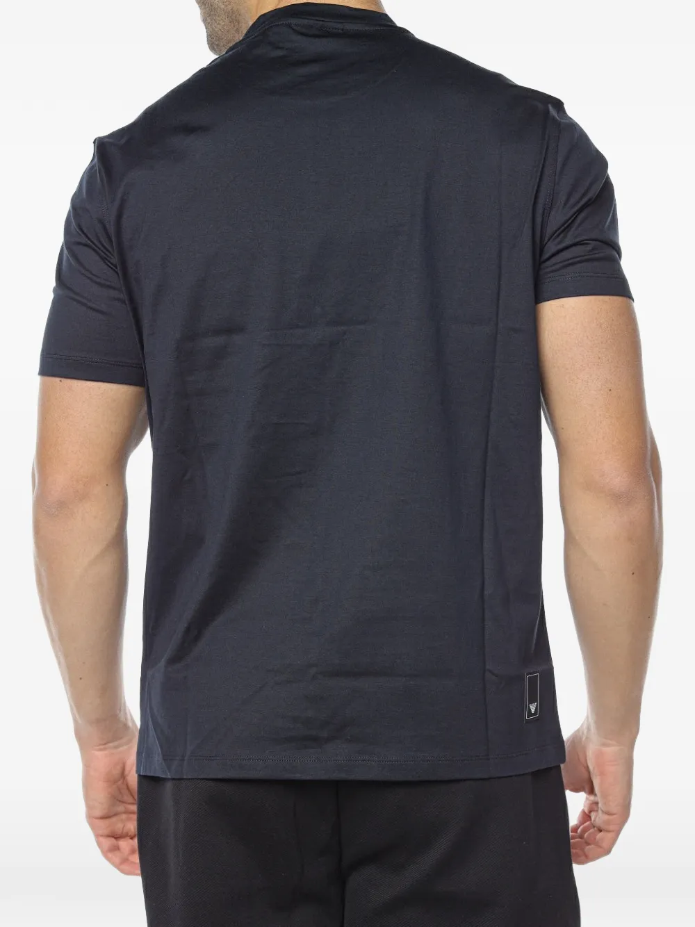 Emporio Armani T-shirt met logodetail Blauw
