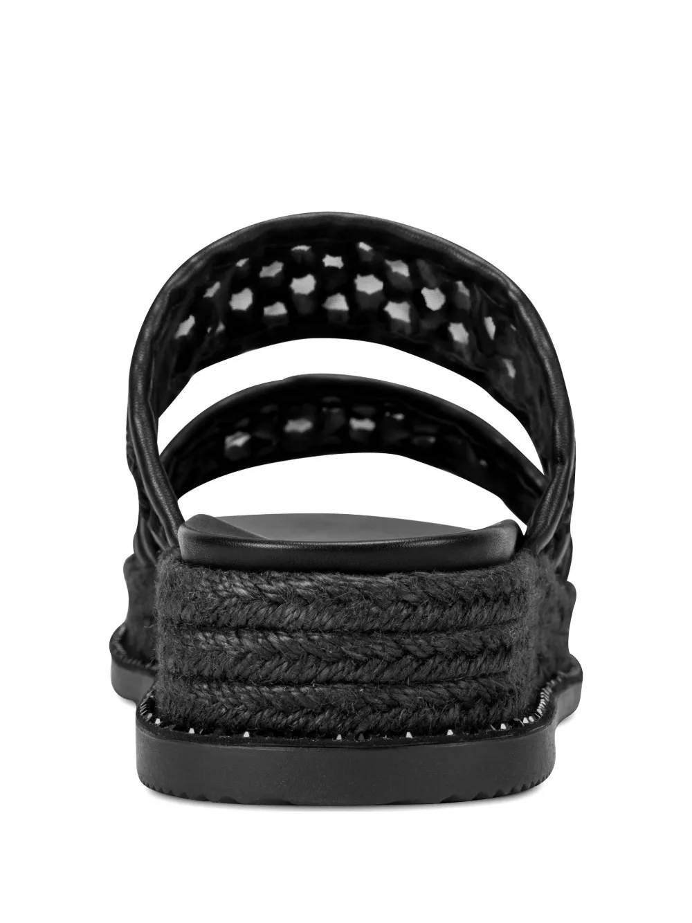 DKNY Brucian espadrilles met plateauzool Zwart
