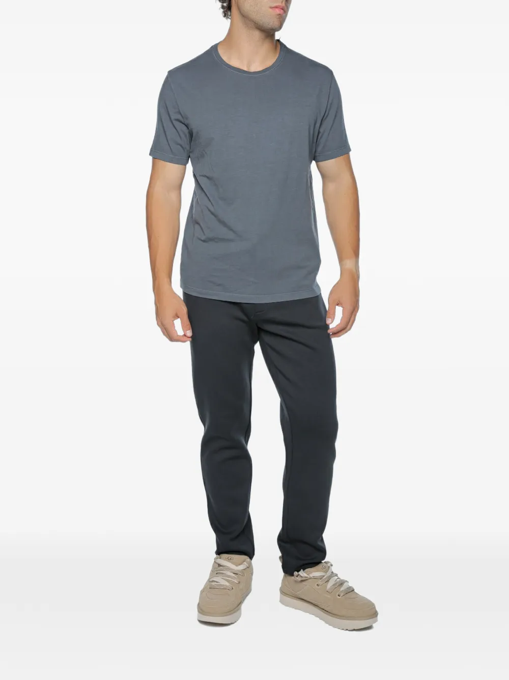 Ecoalf T-shirt met logoprint Blauw